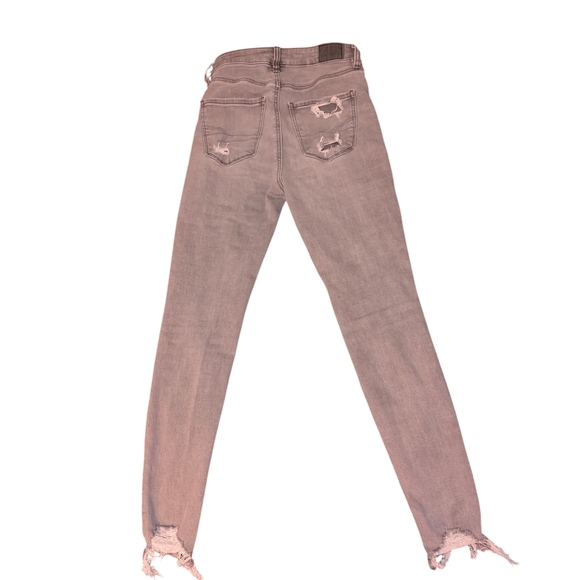 American Eagle Outfitters Ne(x)t Level Stretch Gray Skinny Jeans - Picture 5 of 8